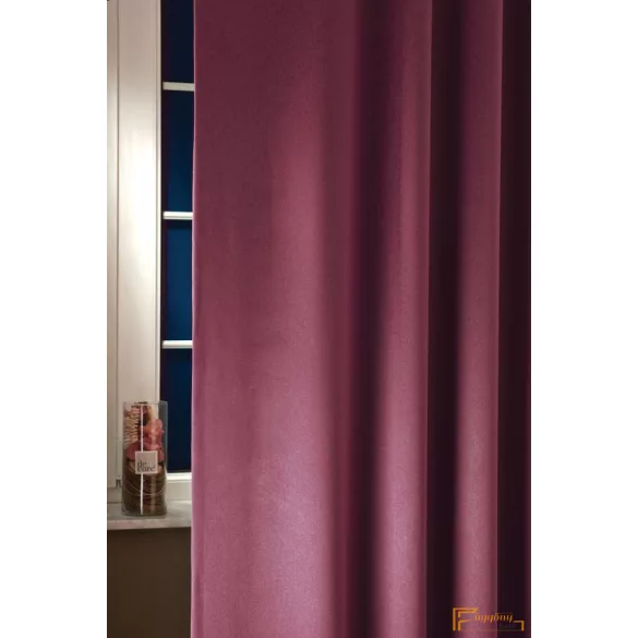 (12 szín) DIM OUT HERMES kalanderezett 35 padlizsán 150cm