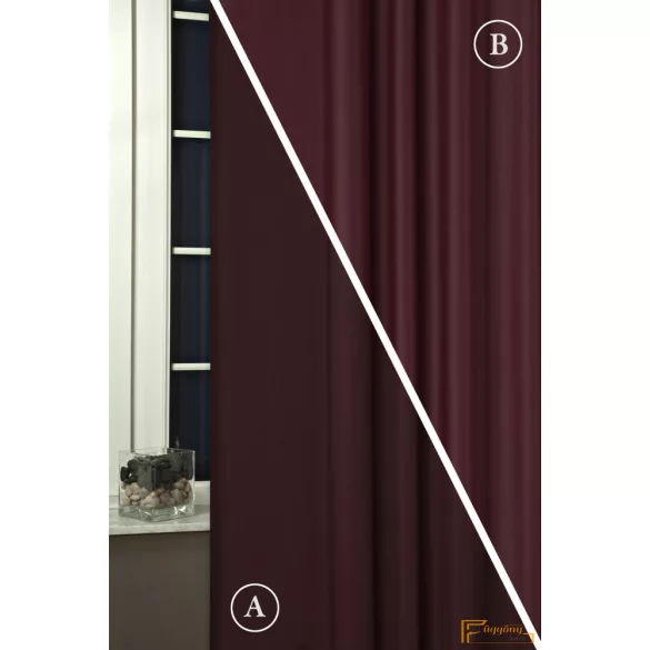 (15 szín) DIM OUT RUSZTIK 35 padlizsán 280cm (007 padl./burgundy)