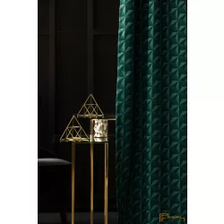 (3 szín) DIM OUT Nyomott METROPOLITAN 40 türkiz 150cm