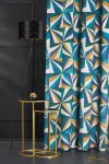 KAIRO 15 smaragd-arany 150 cm DIM OUT nyomott 