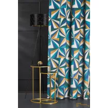 KAIRO 15 smaragd-arany 150 cm DIM OUT nyomott 