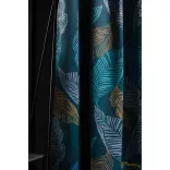 (2 szín) DIM OUT nyomott SAMOA 15 smaragd 150cm