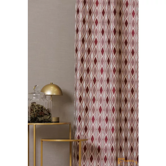 (4 szín) ATTIKA dekor 142cm. Bordó