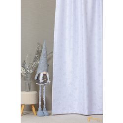 Estrella -Ezüst csillag mintás karácsonyi dekor 185 cm