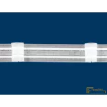 Sínszalag SIROCCO 1 csokros 1:1,5 25 mm Átlátszó