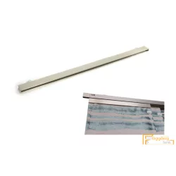   Elegante karnishoz Design lapfüggöny kocsi 60 cm - Alu szatén