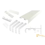 DecoLino Standard profil 01 fehér - Design karnis