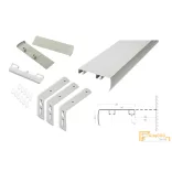 DecoLino Standard profil 02 alu szatén - Design karnis