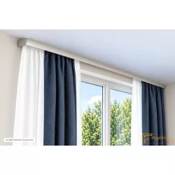 DecoLino Standard profil 02 alu szatén - Design karnis