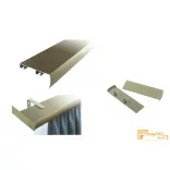 DecoLino Standard profil 03 matt bronz - Design karnis