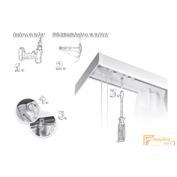 DecoLino Standard profil 03 matt bronz - Design karnis