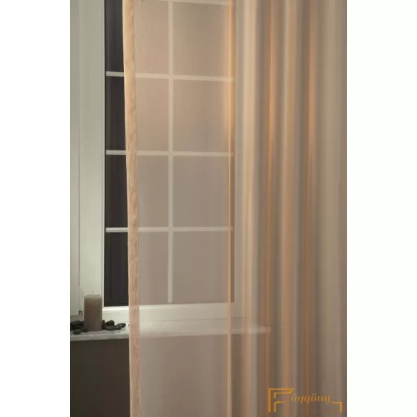 (14 szín) Cappucino félorganza LILIÁNA 300cm+ózs 