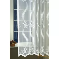 (2 méret) Ella Jacquard függöny fehér 39003/180cm 