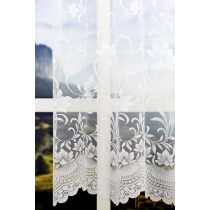   (2 méret) Virág mintás jaquard. R-16506 (15021)/285 - 101fehér