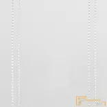 (2 szín 2 méret) Fehér csíkos voile R-6544/300 ózs 