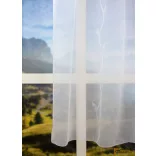 (2 szín 2 méret) 51120 Levél mintás nyírt voile R-300 cm (101)