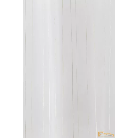 51163 csíkos függöny R-290cm- 107 fehér