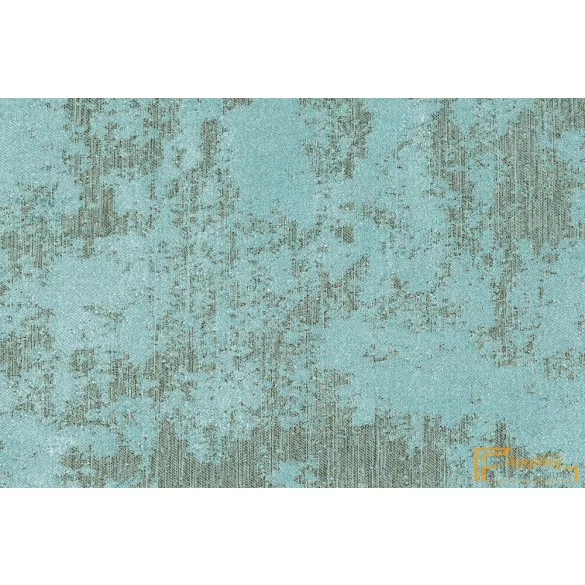 (15 szín) Alhambra dekor függöny R-290cm(608)-Türkiz