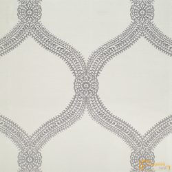   (3 szín) G21500 hímzett előkelő mintás Prémium dekor függöny R-300 cm(105)-Ecrü