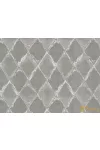 (5 szín) Cairo finom csillogású dekor függöny R-300 cm(904)-Közép szürke 
