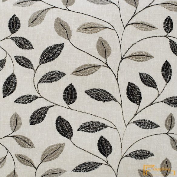 (2 szín) Savona dekor függöny R-136 cm(906)- Fehér-antracit-tölgy