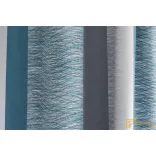(4 szín) Boras egyszínű nyomott dimout R-150 cm (608)-Szürke-denim csikos