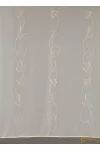 (2 méret 3 szín) Fényáteresztő függöny Marsala 12 Fehér Ekrü 175 cm+ózs