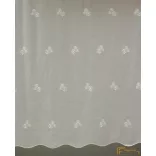(2 méret 4 szín) Virág mintás hímzett függöny Torino10 210 cm