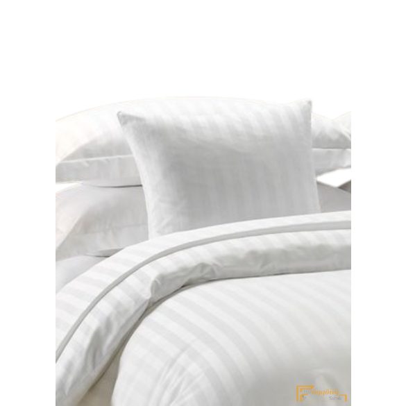 Szállodai prémium 3 részes damaszt csíkos (2cm) ágynemű szett