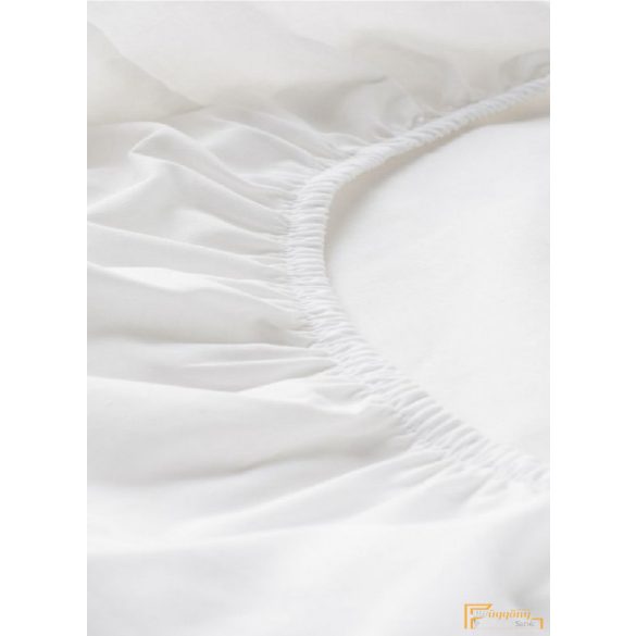 Hotel minőségű pamut yerses gumis lepedő 200x200 cm