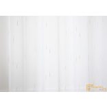 (2 szín 2 méret) 7256 beszőtt szable függöny - Ekrü alapon cappuccino színű beszövés-175cm