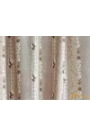 (4 minta) Celtic-Mercera-cappuccino alapon függőleges vintage minta