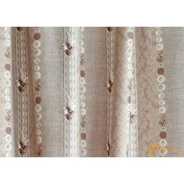 (4 minta) Celtic-Mercera-cappuccino alapon függőleges vintage minta
