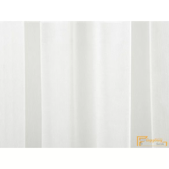 (5 szín) JARKA jacquard szövésű voile - Törtfehér