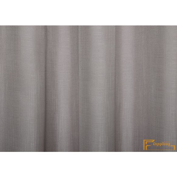 (11 szín) Natúr hatású sable fényáteresztő függöny 335cm - Liberty - Drapp