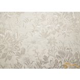 (6 szín) Meteora 3D mintával készült sötétítő függöny.305 cm. Bézs alapon bézs virág minta