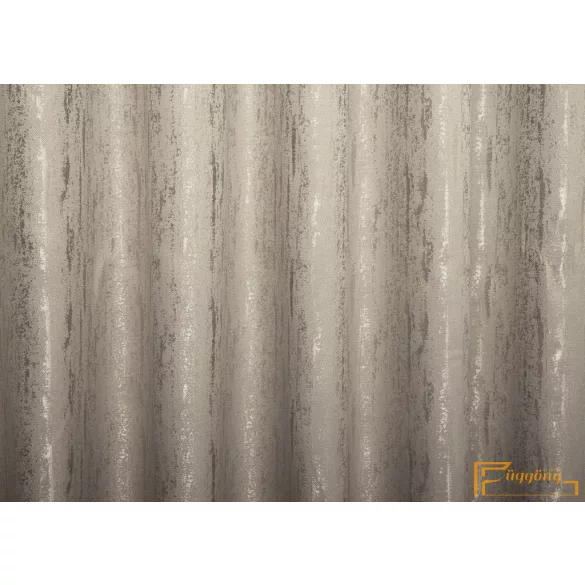 (8 szín) Mora koptatott hatású, jacquard szövésű dekor függöny - Homok - 275cm