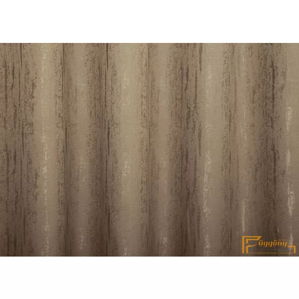 (8 szín) Mora koptatott hatású, jacquard szövésű dekor függöny - Cappuccino - 275cm