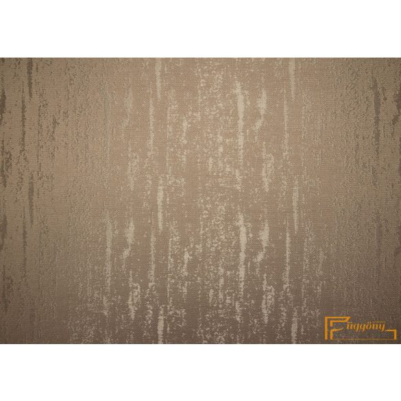 (8 szín) Mora koptatott hatású, jacquard szövésű dekor függöny - Cappuccino - 275cm