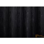 (8 szín) Mora koptatott hatású, jacquard szövésű dekor függöny - Fekete - 275cm