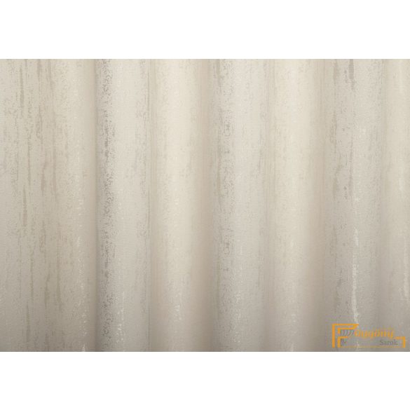 (8 szín) Mora koptatott hatású, jacquard szövésű dekor függöny - Bézs - 275cm