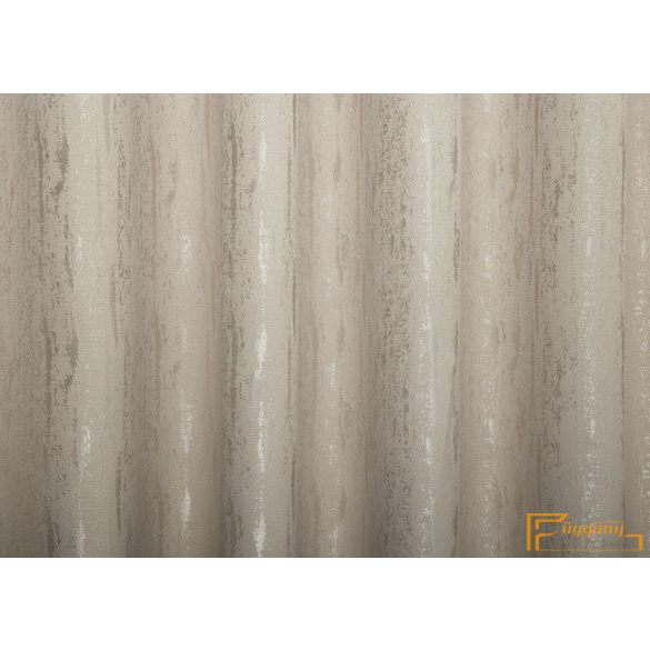 (8 szín) Mora koptatott hatású, jacquard szövésű dekor függöny - Drapp - 275cm