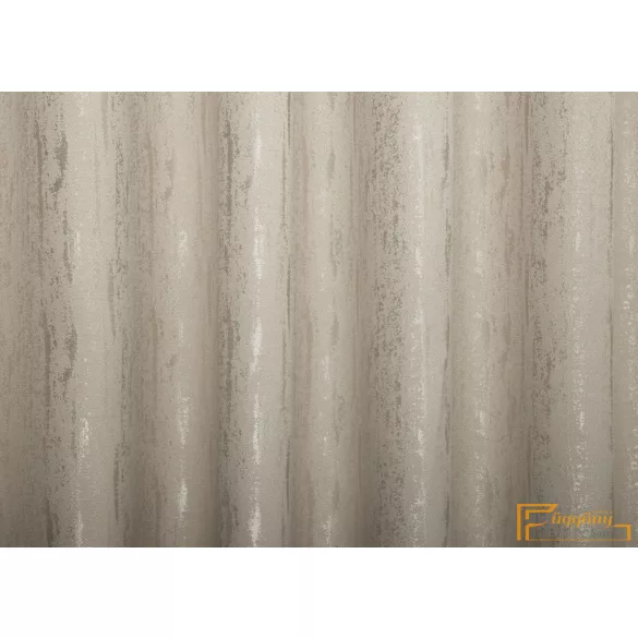 (8 szín) Mora koptatott hatású, jacquard szövésű dekor függöny - Drapp - 275cm