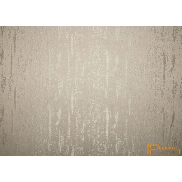 (8 szín) Mora koptatott hatású, jacquard szövésű dekor függöny - Drapp - 275cm