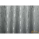 (8 szín) Mora koptatott hatású, jacquard szövésű dekor függöny - Ezüst - 275cm