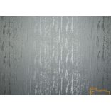 (8 szín) Mora koptatott hatású, jacquard szövésű dekor függöny - Ezüst - 275cm