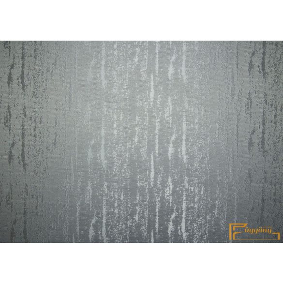 (8 szín) Mora koptatott hatású, jacquard szövésű dekor függöny - Ezüst - 275cm