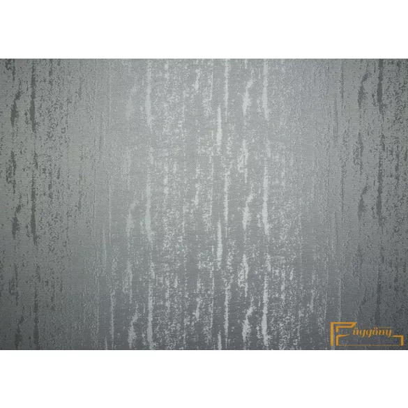 (8 szín) Mora koptatott hatású, jacquard szövésű dekor függöny - Ezüst - 275cm