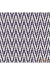 (11 szín) Kültéri textil OUT Running - Fehér alapon sötétkék absztrakt mintás - 06