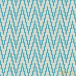 (11 szín) Kültéri textil OUT Running -  Fehér alapon vízkék absztrakt minta- 09